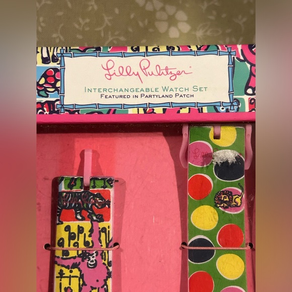 Lilly Pulitzer Interchangeable Watch Set NWT - Picture 3 of 5
